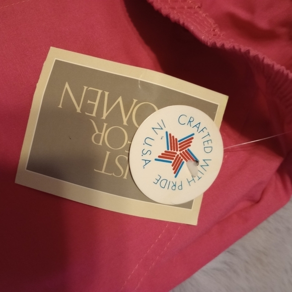 Just for Women vintage hot pink split hem capris size 20 NWT - Picture 6 of 10